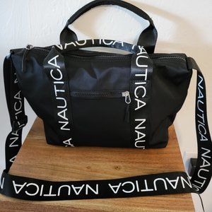 Nautica Nylon Bean Crossbody/Belt Bag with Adjustable Shoulder Strap